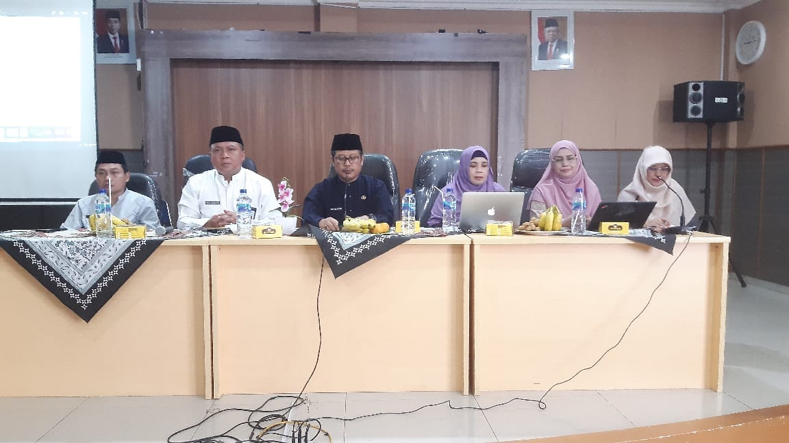 Seksi Penmad Kemenag Tangsel Adakan Sosialisasi Akreditasi Raudhatul Athfal 2022
