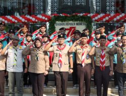 Lepas Kontingen Jambore Nasional XI Asal Tangsel, Pilar Saga Ichsan: Tunjukan yang Terbaik