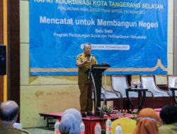 Buka Rakorda Pendataan Awal Regsosek, Benyamin Davnie: Basis Data Penting Agar Program Tepat Sasaran