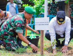 Gelar Baksos dan Penanaman 1.000 Pohon, Wali Kota Benyamin Davnie Apresiasi Yon Arhanud 1/Purwa Bajra Cakti