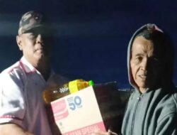 Taco Salurkan Bantuan Korban Gempa Cianjur