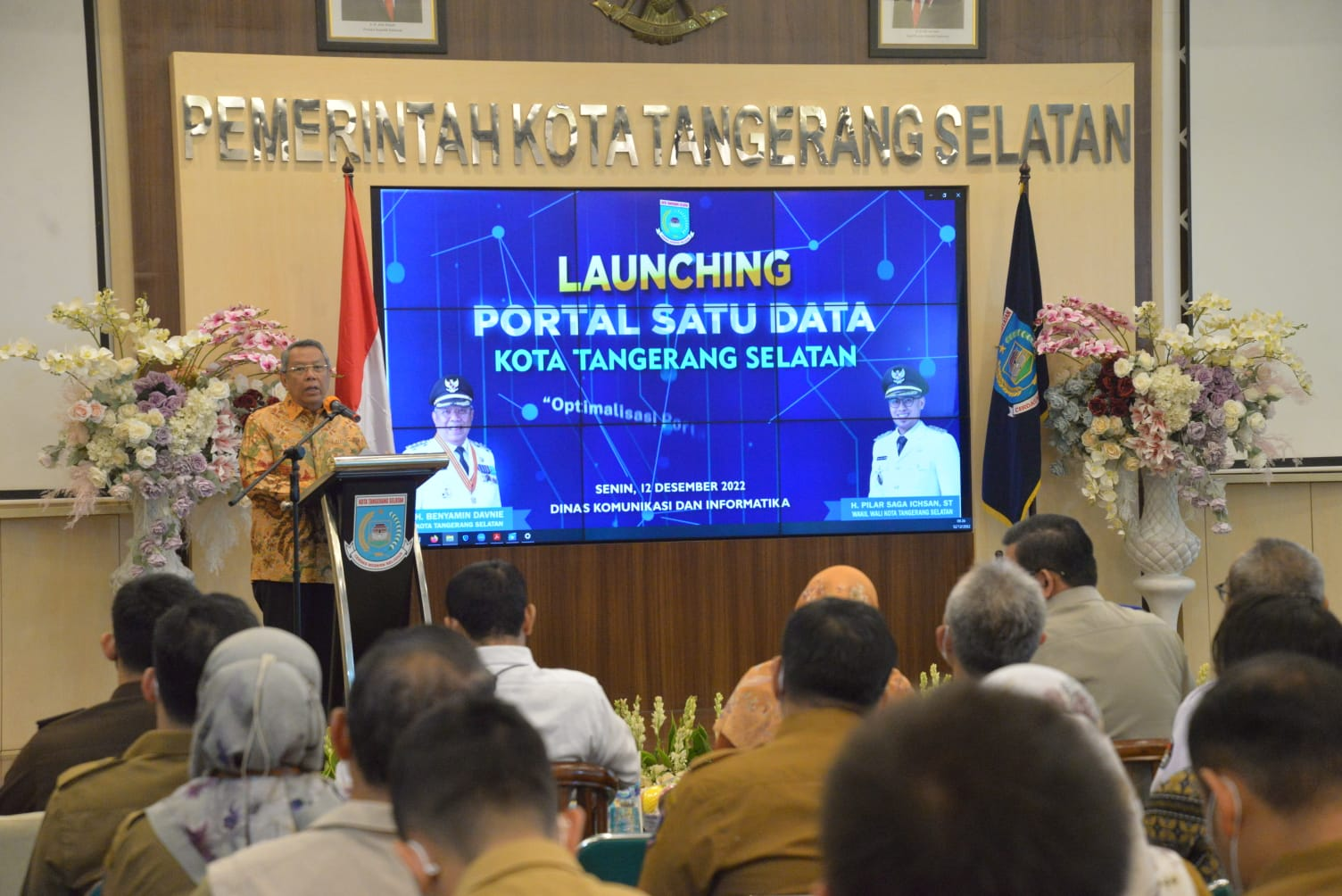 Pemkot Tangsel luncurkan Portal Satu Data yang dapat diakses melalui data.tangerangselatankota.go.id