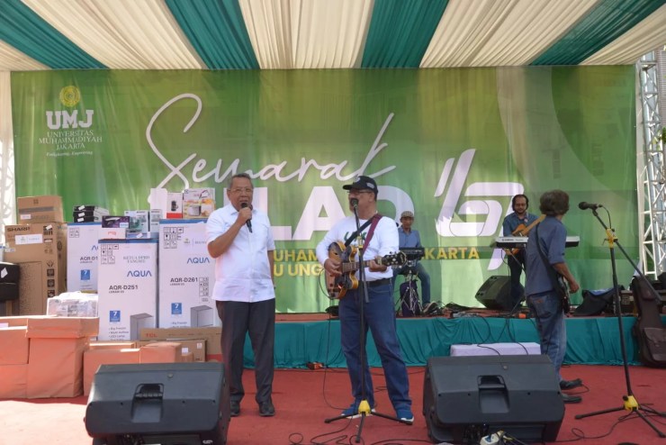 Hadiri Milad ke-67 UMJ, Benyamin Davnie: Terus Hasilkan SDM Unggul