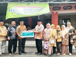 Kemenag Kota Tangsel Salurkan Bantuan Gempa Cianjur