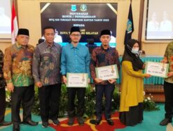 Pemkot Tangsel Berikan Bonus Kepada Kafilah MTQ XIX Banten Tahun 2022