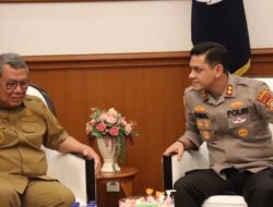Jadi Kapolres Tangsel, AKBP Faisal Febrianto Temui Wali Kota Benyamin Davnie