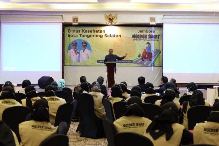 Jambore Ngider Sehat, Benyamin Davnie: Gencarkan Edukasi dan Maksimalkan Pelayanan