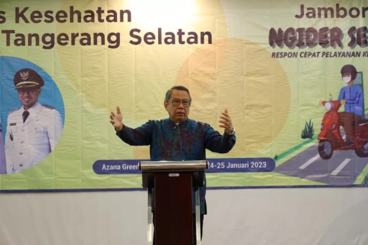 Jambore Ngider Sehat, Benyamin Davnie: Gencarkan Edukasi dan Maksimalkan Pelayanan