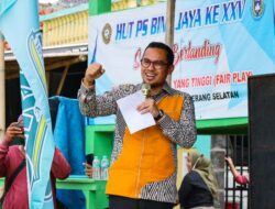 Wakil Wali Kota Tangsel Pilar Saga Ichsan Buka Turnamen Sepak Bola Bina Jaya