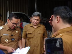 Kepala Dinas SDABMBK Tangsel Dampingi Wakil Walikota Cek Persiapan Revitalisasi Drainase yang Menggenangi Jl Ceger Raya