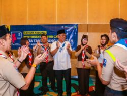 Wali Kota Benyamin Davnie Lepas Kontingen Pramuka Tangsel ke Raimuna Nasional