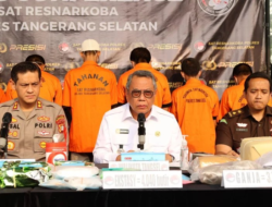 Benyamin Davnie Apresiasi Keberhasilan Polres Tangsel Sita 25 Kilogram Lebih Sabu