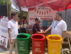 WOM Finance Kantor Cabang Ciputat Donasikan Tempat Sampah di 10 Titik