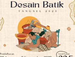 Pemkot Gelar Sayembara Desain Batik Tangsel, Total Hadiah Capai Rp 22,5 Juta