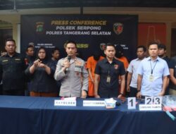 Polsek Serpong Tangkap Tiga Pelaku Tawuran di Ciater