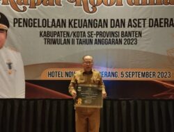 Pemkot Tangsel Raih Penghargaan Terbaik Kedua Pengeloaan Keuangan dan Aset Daerah se-Provinsi Banten