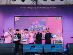 Tutup Fusion 2023, Pilar Saga Ichsan Puji Kreativitas Siswa-Siswi SMA N 7 Tangsel
