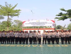 154 Siswa Polwan Latja di Polres Tangsel