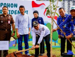 Pilar Saga Ichsan Ikuti Gerakan Tanam Pohon Serentak Bersama Bersama Presiden Jokowi