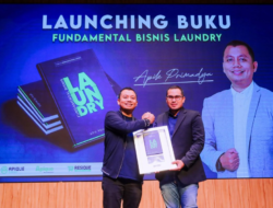 Hadiri Launching Buku Fundamental Bisnis Laundry, Pilar Saga Ichsan: Jadi Inspirasi dan Bermanfaat bagi Pelaku Usaha