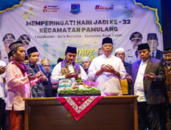 HUT ke-32 Kecamatan Pamulang, Benyamin Davnie Ajak Terus Berdoa dan Berikhtiar Wujudkan Harapan