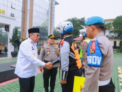 Benyamin Davnie Ikuti Apel Gelar Pasukan Ketupat Jaya 2024