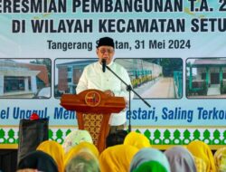 Resmikan Kantor Kecamatan Setu dan Kelurahan Babakan, Benyamin Davnie Minta Pelayanan ke Masyarakat Dioptimalkan