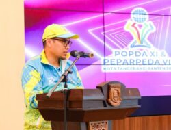 Pilar Saga Ichsan Lepas Kontingen Tangsel ke Popda Banten XI 2024