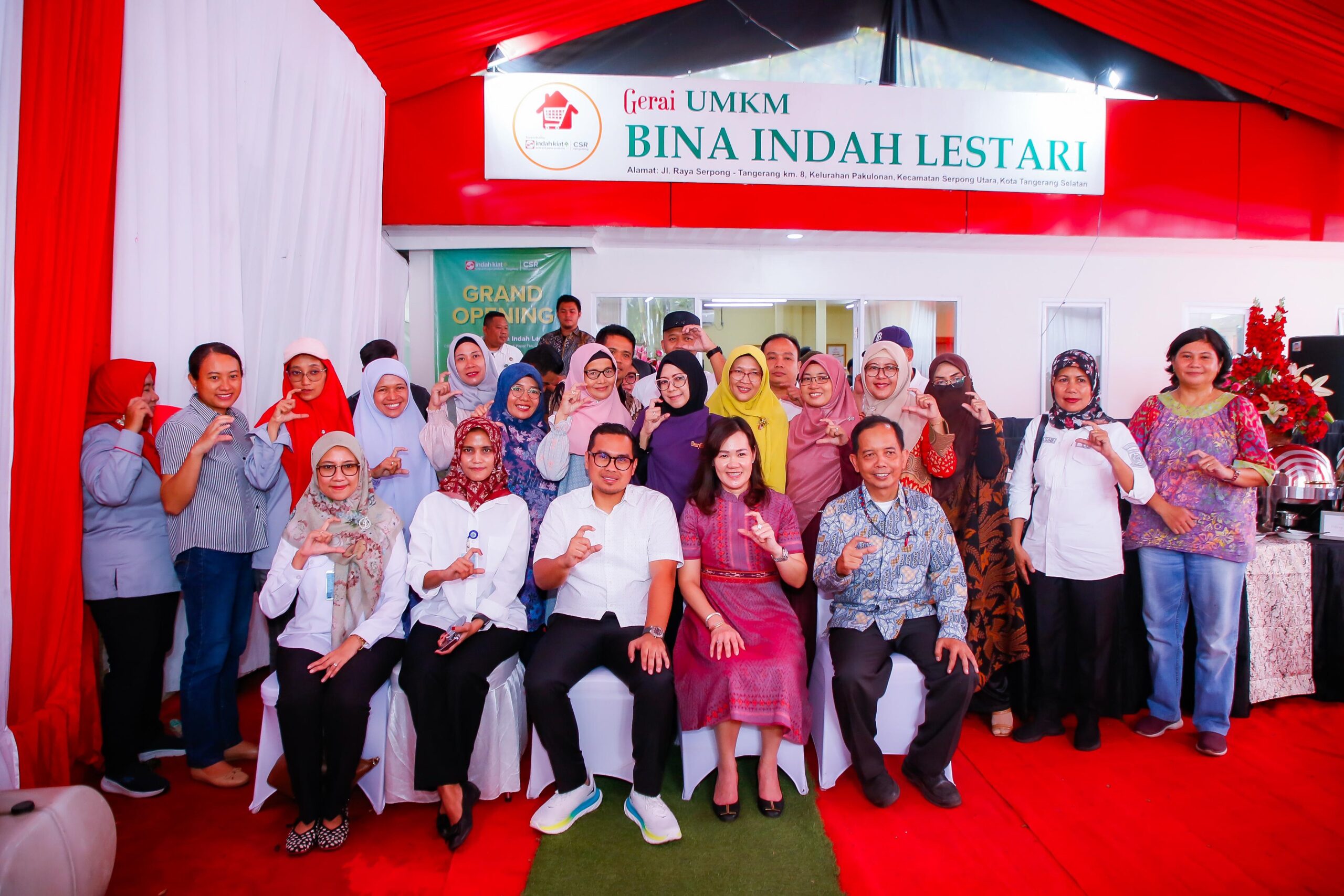 Pilar Saga Ichsan Dorong Gerai UMKM Bina Indah Lestari Jadi Pusat Oleh-oleh Tangsel