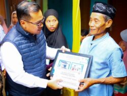 Atasi Ketimpangan Sosial, Pilar Saga Ichsan: Program Bedah Rumah Jadi Prioritas