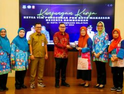 Belajar ke Tangsel, Pilar Saga Ichsan Sambut Kunker TP PKK Kota Makassar