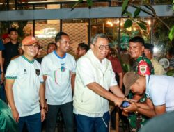 EURO 2024 Masuki Babak 16 Besar, Benyamin Davnie Nobar Bersama Warga Ciputat Timur
