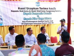 Perkuat Infrastruktur Sanitasi, Pilar Saga Ichsan: 2.400 Tangki Septik Sudah Dibangun di Tangsel