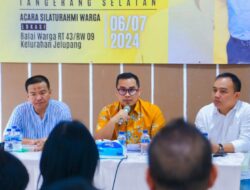 Pilar Saga Ichsan Ajak Warga Kolaborasi Membangun Tangsel