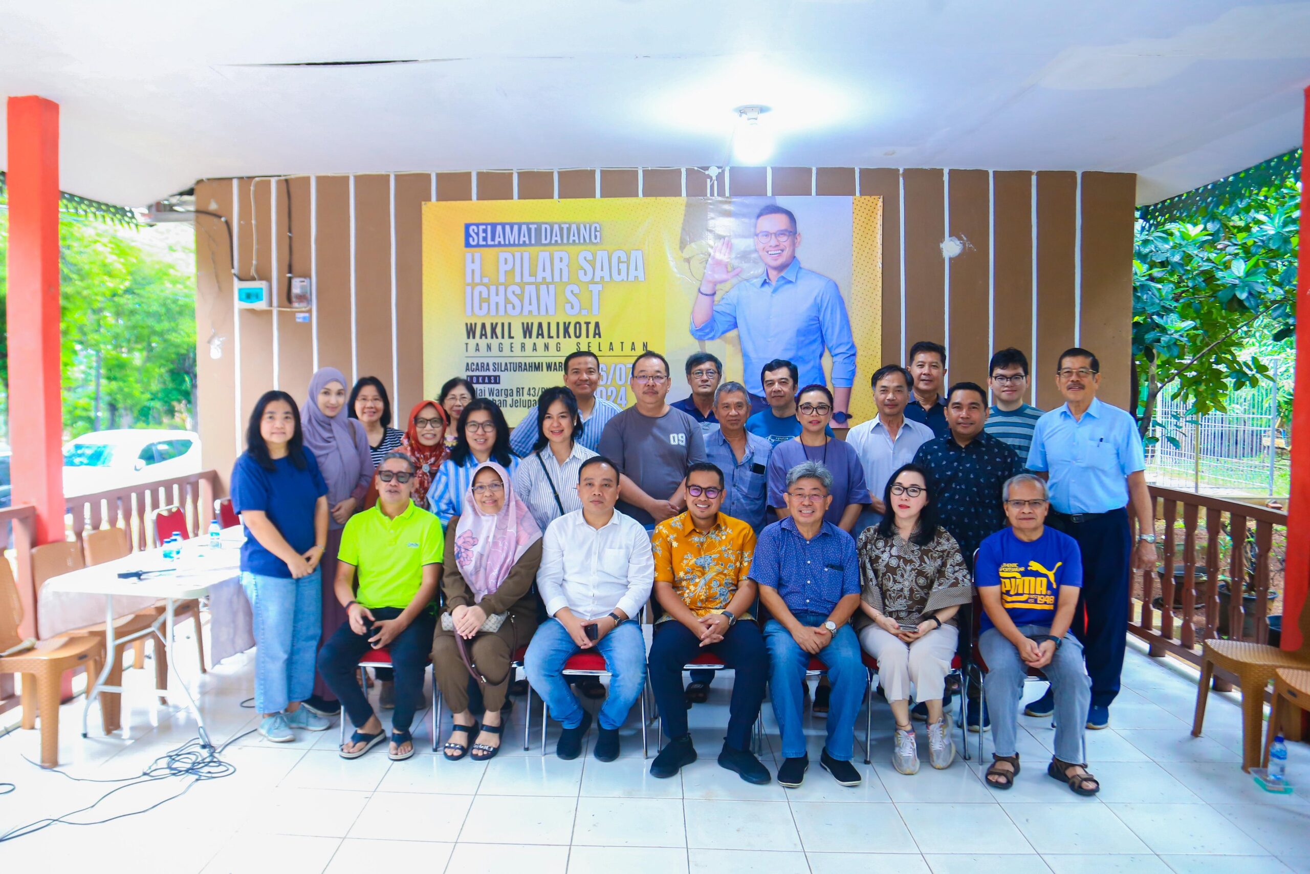 Pilar Saga Ichsan Ajak Warga Kolaborasi Membangun Tangsel