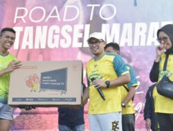 Road to Tangsel Marathon Berakhir di Serpong Utara, Pilar Saga Ichsan: Tangsel Marathon 2024 Digelar Desember
