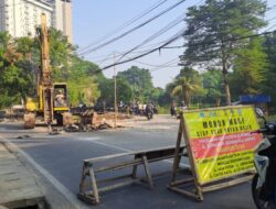 Rekayasa Lalu Lintas di Jalan Sumatera Segmen Jembatan Kali Angke, DSDABMBK Tangsel Minta Truk Gunakan Jalur Alternatif