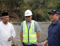 Pilar Saga Ichsan Kembali Tinjau Progres Pembangunan Turap Kali Ciater Hilir Segmen Serpong Park-Laverde