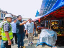 Pilar Saga Ichsan Optimis Peningkatan Infrastruktur Kawasan Pasar Ciputat Selesai Akhir Desember 2024
