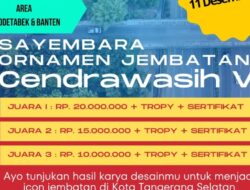 DSDABMBK Tangsel Perpanjang Sayembara Desain Ornamen Jembatan Cendrawasih V, Total Hadiah Rp45 Juta Menanti