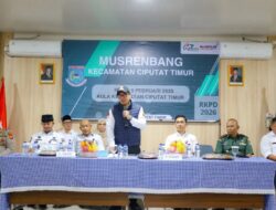 Musrenbang Ciputat Timur, Pilar: Pemkot Tangsel Prioritaskan Infrastruktur dan Pendidikan