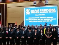 DPRD Tangsel Umumkan Penetapan Benyamin-Pilar sebagai Wali Kota dan Wakil Wali Kota Terpilih Periode 2025-2030
