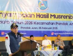 Musrenbang Pondok Aren, Pilar: Penanganan Banjir Jadi Prioritas Utama