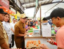 Sidak Pasar, Pilar: Harga Stabil, Stok Aman Jelang Ramadan