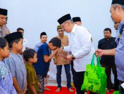 Beri Santunan Anak Yatim, Sekda Bambang Noertjahjo Apresiasi PWI dan IJTI Tangsel