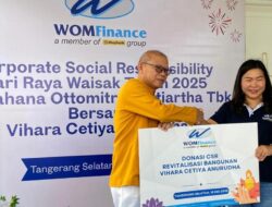 Waisak 2025, WOM Finance Revitalisasi Vihara Cetiya Anurudha di Serpong Utara