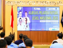 Dibuka Pilar, Tangsel Jadi Tuan Rumah Kursus Pelatih Futsal Nasional 2025