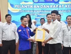 DPD Forum Kewirausahaan Pemuda Tangsel Periode 2025-2028 Resmi Dilantik