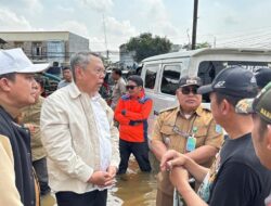 Respon Banjir Pondok Maharta, Wali Kota Benyamin Bakal Tambah 10 Pompa Hingga Pintu Air