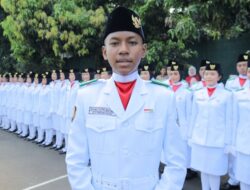 Ayahnya Meninggal Dunia Sehari Sebelum Dikukuhkan, Rahmat Putra Maulana Tetaap Tegar Pimpin Pasukan 17 saat Peringatan HUT ke-80 RI di Tangsel